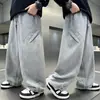 Calça de Moletom Esportiva Masculina Primavera e Outono Novo Modelo 2026 Calças Casuais Listradas para Crianças Grandes Calças Compridas Masculinas Atacado Transfronteiriço