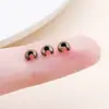 Fivela de Fecho Real Dourada Banhada a Cobre 18K com Contas em Forma de Meia-Lua Acabamento em C Fivela Aberta Contas Abertas Pulseira Colar DIY Feito à Mão Acessórios de Joias
