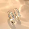 Anillo de Hielo Triturado Tendencia en Tiktok Anillos de Pareja Ajustables de Plata Pura 999 Banda Lisa de Lujo Ligero Anillo Abierto Regalo