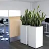 Comercio exterior Hogar maceta creativa maceta vintage para plantas suculentas caja de flores de FRP decoración Cubo de flores nórdico para exteriores