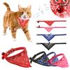 Coleira para Gato, Lenço de Saliva para Pet, Lenço Triangular, Coleira para Gato com Sino, Coleira Acessórios Especiais para Gato, Coleira para Pet