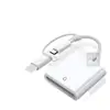 Leitor de Cartão Otg de Porta Única para Venda por Atacado Adequado para Tablets Apple e Android, Cabo Adaptador de Leitura de Memória de Uso Duplo Tipo-C