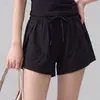 Conjunto de Yoga sin Mangas con Cuello en V Retorcido para Mujer, Corte Entallado que Adelgaza con Cintura Fruncida, Adecuado para Fitness, Running, Entrenamiento y Yoga Deportivo