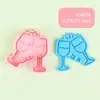 Molde para Galletas 3D Serie de Año Nuevo Molde para Galletas DIY con Diseño de Prensado Tridimensional Realista y Materiales Seguros