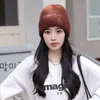 Ganga Especial Gorro de Punto de Celebridad de Internet Gorro de Invierno Cálido y a Prueba de Viento Gorro de Invierno para Mujer Lindo Gorro con Protección para las Orejas Gorro para Mujer