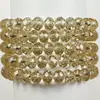 Pulseira de cristal de oliva vidro 6X8MM placa de cálculo joia para combinar com roupas venda quente transfronteiriça comércio exterior