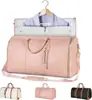 Bolsa de Viagem Dobrável Grande Capacidade Transfronteiriça para Mulheres, Bolsa de Armazenamento de Bagagem de Viagem, Bolsa de Bagagem Grande Pu