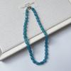 Collar de Cuentas de Piedra Natural Dopamina para Mujer 2025 Nuevo Lujo Ligero de Alta Gama Nicho Cadena Clavícula Gargantilla Accesorios