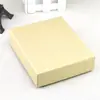 Carteira Curta de Couro Sintético Porta-Moedas Papel Especial Embalagem Tipo Concha Papel de Presente Caixa Rígida Papel Kraft
