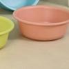 Nova Bacia Grande Espessa para Uso Doméstico, Adequada para Dormitórios de Estudantes, para Lavar Legumes, Roupa e Pés, Feita de Plástico Fosco