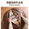 Puf Pudunna, capa de sofá preenchida com roupas velhas, almofada de chão para sala de estar e quarto, almofada de assento, banquinho baixo, banquinho preguiçoso