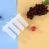 Molde para Paletas de Helado con Tapa, Molde Grande para Helado, Anti-Olor, 4 Compartimentos, Molde para Paletas Estilo Antiguo, Grado Alimenticio, Productos de Hielo Caseros