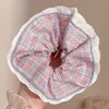 Diadema Elástica para el Cabello Moda Coreana Dongdaemun para Mujeres Tacto de Alta Gama Súper Grande Elástico Versátil Duradero Cuerda para el Cabello Goma Elástica