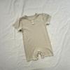 Traje de verano para niños, estilo coreano, color sólido, corto, para escalada en foso nórdico, ropa sencilla, combina con todo, transpirable.