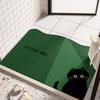Alfombra de Piso para Inodoro Hogar Barro Diatomeo Baño Absorbente de Agua de Secado Rápido Alfombra para Pies Ducha Puerta de Inodoro Antideslizante Alfombra Anticaída