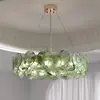 Novo Lustre de Vidro Estilo Francês 2026, Lâmpada Vintage Estilo Creme Olho de Murano para Quarto, Sala de Jantar, Sala de Estar