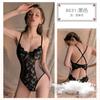Mikexi Lingerie Erótica Renda Transparente Body com Abertura no Entrepernas Sexy Vazado com Abertura no Entrepernas Tela Transparente de Tentação 8631