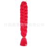 Fábrica de Xuchang trenza de color de seda ignífuga a baja temperatura 165g 82 pulgadas trenza sucia de Carnikalon lote mixto