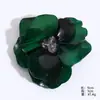 Nueva colección de broches de flor de acrílico con diseño vintage, borlas de camelia, accesorios para mujer, joyería transfronteriza al por mayor