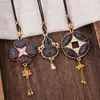 Colar de Brocado Song Tradicional Chinês, Acessório da Moda Estilo Chinês Novo, Colar de Brocado Song com Padrão Auspicioso Dupla Face Vintage Hanfu