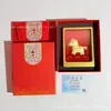 El Nuevo Producto de Shuibei se Vende Mucho, Adornos de Caballo Baifanglaicai, Oro Puro 999, Hazte Rico Inmediatamente, Set de Caja de Regalo, Venta al por Mayor para Negocios