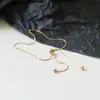 Tobillera ajustable de hueso de serpiente retráctil retro simple para mujer, moda de nicho, versátil, sexy, moderna, no se decolora