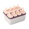Molde para Helado Casero para Hacer Paletas de Hielo, Paletas, Helado, Cubitos de Hielo, Moldes de Caja de Hielo de Grado Alimenticio para Comida Casera de Niños