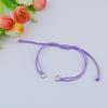 Pulsera Trenzada de Cuerda de Cera Accesorios DIY Transfronterizos para Pareja Masculina y Femenina Ajustable Semiterminada Trenzada Cuerda de Mano Accesorios Venta al Mayoreo