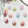 Nuevo marco de fotos de mariposa de estilo chino, accesorios para decoración de uñas, cerámica suave luminosa mixta, decoraciones tridimensionales que combinan con todo.
