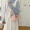 Bolsa Cesta de Frutas Estilo Coreano Super Quente Feminina 2026 Nova Exquisite Pequena Bolsa Tote de Escritório Versátil para o Dia a Dia Ombro Único Transversal