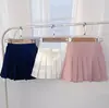 Falda plisada estilo académico para niñas, falda corta blanca JK para estudiantes de primaria, adecuada para niños mayores en primavera y otoño