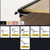 Tira Decorativa de Aleación de Aluminio con Chapa de Madera Tira de Borde Ultra-Delgada en Forma de I 9cm Tira de Microjunta de Aleación de Aluminio en Stock