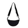 Bolsa de Nylon Estilosa Simples Formato de Bolinho para Mulheres 2026 Verão Nova Tendência Casual Esportiva Ombro Transversal