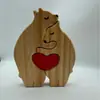 Popular Europeo y Americano Amazon Comercio Electrónico Transfronterizo Artesanía de Rompecabezas de Madera Adornos Personalización DIY