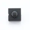 Interruptor de Botão Pé Plano Preto Pequeno Interruptor de Lanterna Botão de Dois Pés Interruptor de Botão Régua 12 * 12mm