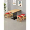 Mesas para Restaurante de Comida Rápida de Catering, Mesas para Restaurante de Té de Leche, Mesas para Restaurante de Hot Pot Picante y Barbacoa, Mesas y Sillas para Tienda de Desayunos y Snacks, Mesas Comerciales