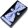 En stock Corbata de Moño Rayada Caja de Regalo para Hombre Empaque Novio MC Anfitrión Vestido de Moño Accesorios de Boda