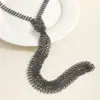 Para Mismo Estilo Diseño Personalizado Corbata Aleación Rombo de Doble Capa Collar Cruzado Transfronterizo Europeo y Americano Bohemio Juego de Collares