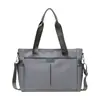 Bolsa Tote Impermeable para Mujer 2025 Nueva de Gran Capacidad Moderna Simple Bolso de Hombro Casual Versátil Bolso de Mano para Viajes