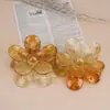 Novo Conjunto de Presilhas de Cabelo Flor de Ovo da Amazon Presilha para Parte de Trás da Cabeça Bauhinia Presilha Tubarão de Temperamento Acessórios de Cabelo Acessórios para Cabeça