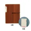 Tabla de cortar de doble cara para cocina doméstica con soporte y piedra de afilar, resistente al moho, veta de madera de nogal negro, parte trasera de plástico, tabla de cortar para el hogar