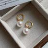 Aretes de Perlas Diseño Nicho para Mujer Aretes de Alta Gama 2025 Nuevos Aretes Populares Aretes de Lujo Accesible Aretes Únicos