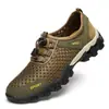 Zapatos de vadeo para hombre Verano Nuevos Transpirables para Senderismo y Montañismo al Aire Libre Zapatos Huecos para Recorrer Ríos Sandalias Deportivas Cómodas