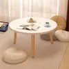 Mirador pequeña mesa mesa de centro mesa redonda sentarse dormitorio mini pequeña mesa de madera simple red social ins tatami mesa baja