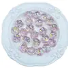 Accesorios para joyería acrílica DIY color mágico transparente garra de gato con agujero pulsera con cuentas collar con cuentas llavero lote a granel