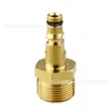Máquina de limpieza de alta definición traje suave cable exterior conector rápido Kaichi manguera conector M22/14 para lavadora de autos