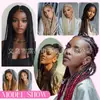 Perucas Europeias e Americanas 30 Polegadas Fibra Sintética Cabelo Longo Liso Pacotes Extensões de Dreadlock Cabelo Africano Crochet Fábrica de Perucas Atacado