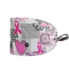 Gorro de enfermera para quirófano transfronterizo, gorro quirúrgico absorbente de sudor, gorro de cúpula para odontología y belleza con cola, turbante para la cabeza de hospital