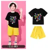 Trajes de Performance de Coro de Cheerleading Infantil para Alunos do Ensino Fundamental, Uniformes de Performance para Competição de Recitação, Trajes de Dança para Jardim de Infância, Verão