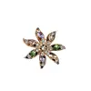 Botones para Zapatos de Mariposa de Perla de Aleación con Pedrería, Botones de Ropa de Moda, Botones Decorativos de Pedrería, Accesorios de Flor para Zapatos